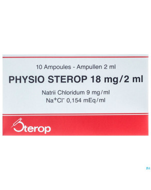 Physio sterop amp inj  10 x 2ml