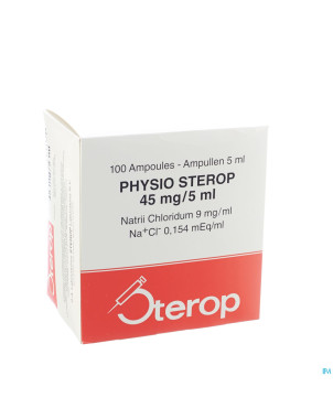 Physio sterop inj 100 x 5ml