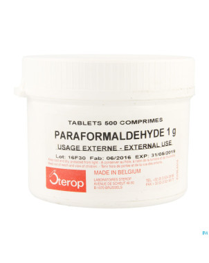 Formaldehyde comp 500 x 1g