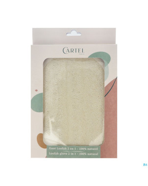 Cartel loofahs gant vert    5630