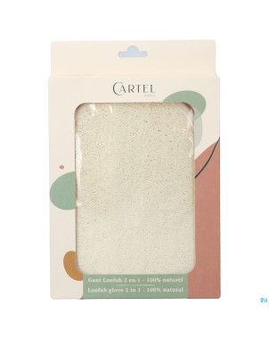 Cartel loofahs gant vert    5630