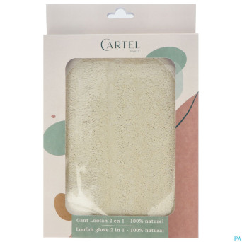 Cartel loofahs gant vert    5630