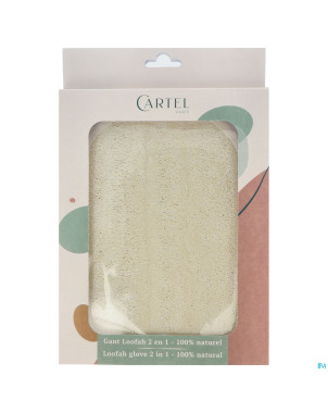 Cartel loofahs gant vert    5630