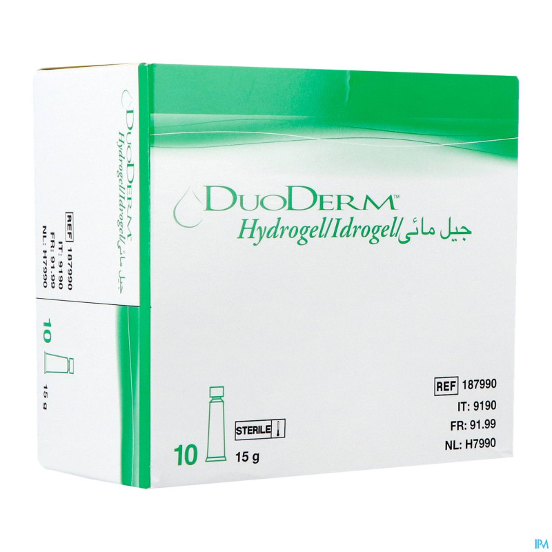 Duoderm hydrogel 10x15g    h7990