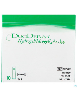 Duoderm hydrogel 10x15g    h7990