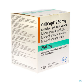 Cellcept 250mg caps 3x100