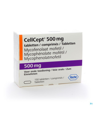Cellcept comp 150x500mg