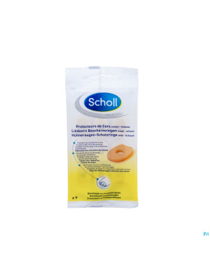 Scholl pharma protecteurs cors dble dens. ovales