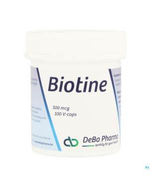 Biotine 300y    caps 100    deba