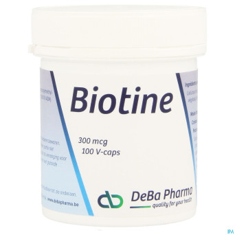 Biotine 300y    caps 100    deba
