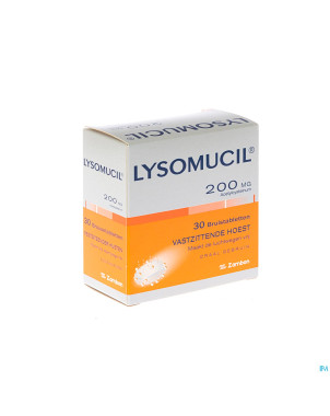 Lysomucil 200 comp eff 30 x 200 mg
