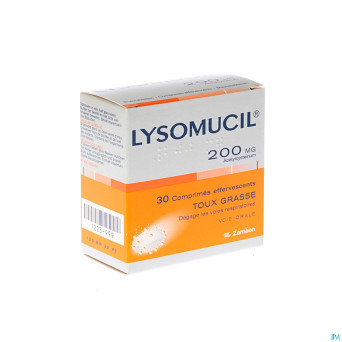 Lysomucil 200 comp eff 30 x 200 mg