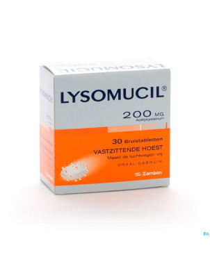 Lysomucil 200 comp eff 30 x 200 mg