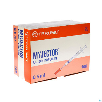 Myjector ser. ins. 29g 1/2 1ml  100