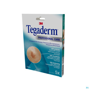 Tegaderm 3m film dressing transp  10x12cm  5 1626p