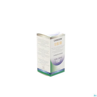 Carbosin 150mg vial iv 15ml 10mg/ml