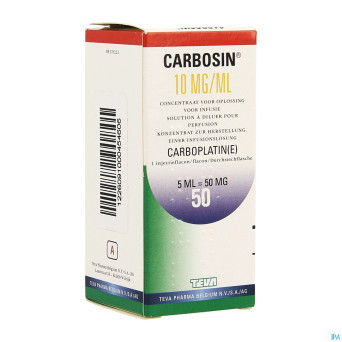 Carbosin  50mg vial iv  5ml 10mg/ml
