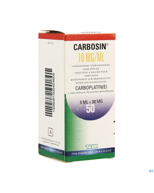 Carbosin  50mg vial iv  5ml 10mg/ml