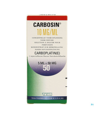 Carbosin  50mg vial iv  5ml 10mg/ml