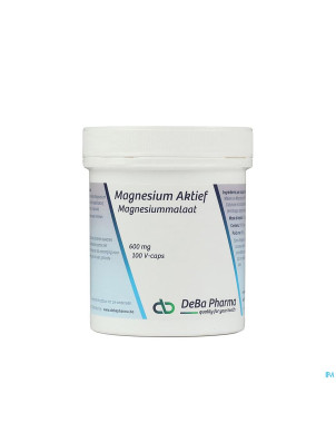 Magnesium actif    caps 100 x 600mg    deba