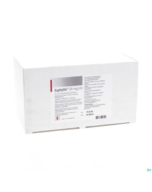 Euphyllin sol inj 20mg/ml amp 50 x 10ml