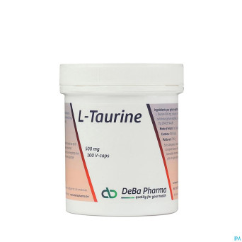 L-taurine    caps 100x500mg    deba