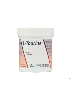L-taurine    caps 100x500mg    deba
