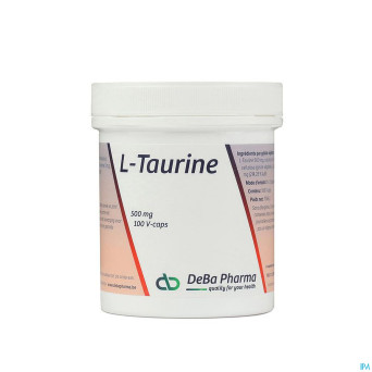 L-taurine    caps 100x500mg    deba