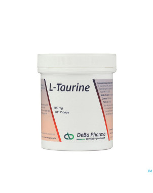 L-taurine    caps 100x500mg    deba