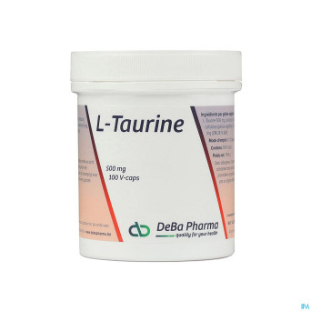 L-taurine    caps 100x500mg    deba
