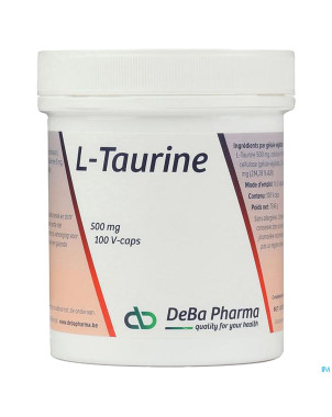 L-taurine    caps 100x500mg    deba
