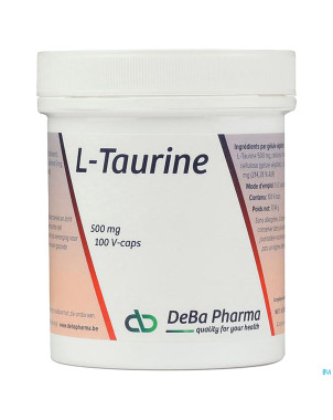 L-taurine    caps 100x500mg    deba
