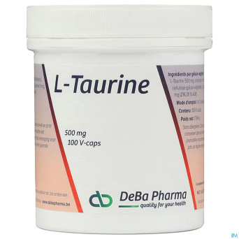 L-taurine    caps 100x500mg    deba