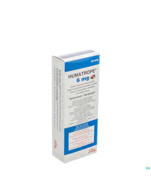 Humatrope  6mg pdr cart.1+3,17ml sol inj ser.pre.1