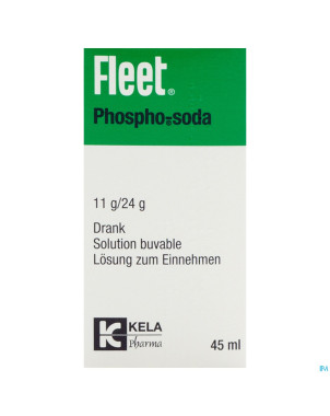 Fleet phospho soda 45ml sol oral cfr 3391331