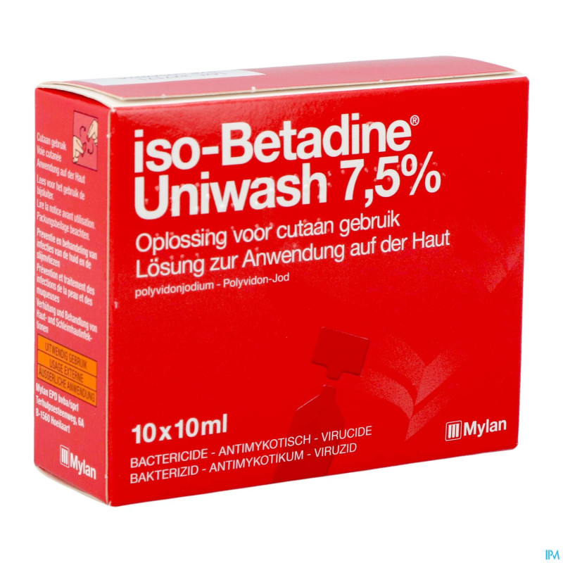 Iso betadine uniwash ud 10flx10ml