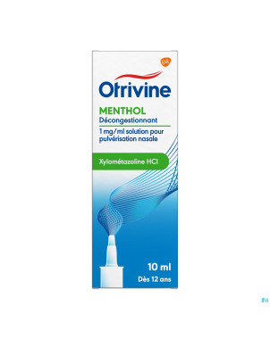 Otrivine menthol microdos 10ml