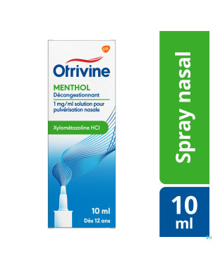 Otrivine menthol microdos 10ml