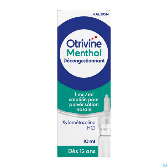 Otrivine menthol microdos 10ml