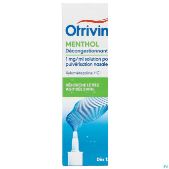 Otrivine menthol microdos 10ml