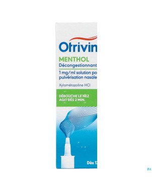 Otrivine menthol microdos 10ml