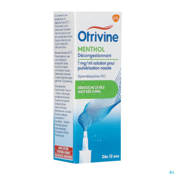 Otrivine menthol microdos 10ml