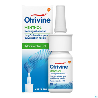 Otrivine menthol microdos 10ml