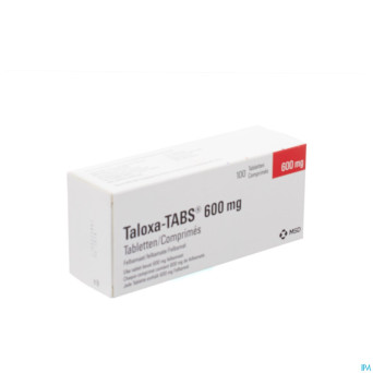 Taloxa tabs comp 100x600mg