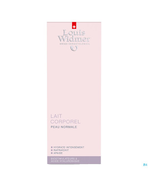 Widmer lait corporel parf    200ml