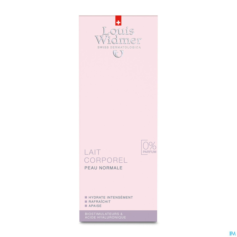 Widmer lait corporel n/parf    200ml