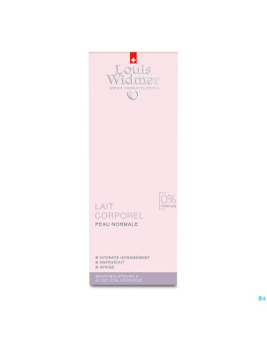 Widmer lait corporel n/parf    200ml