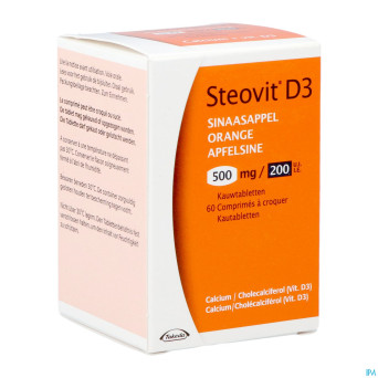 Steovit d3  500mg/200ui comp  60
