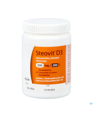 Steovit d3  500mg/200ui comp  60