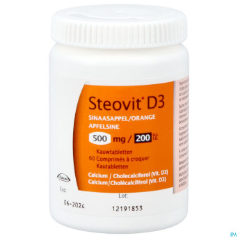 Steovit d3  500mg/200ui comp  60